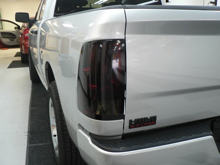 Truck Tail Light Tinted Film