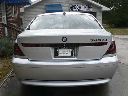 bmw tinted tail light film