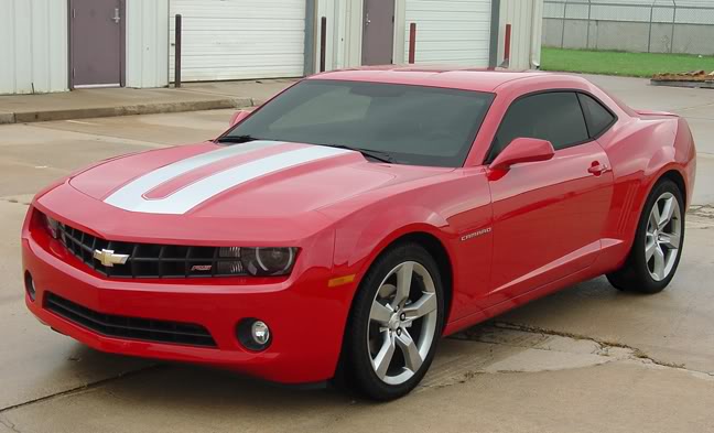 Camaro SS Rally Stripes